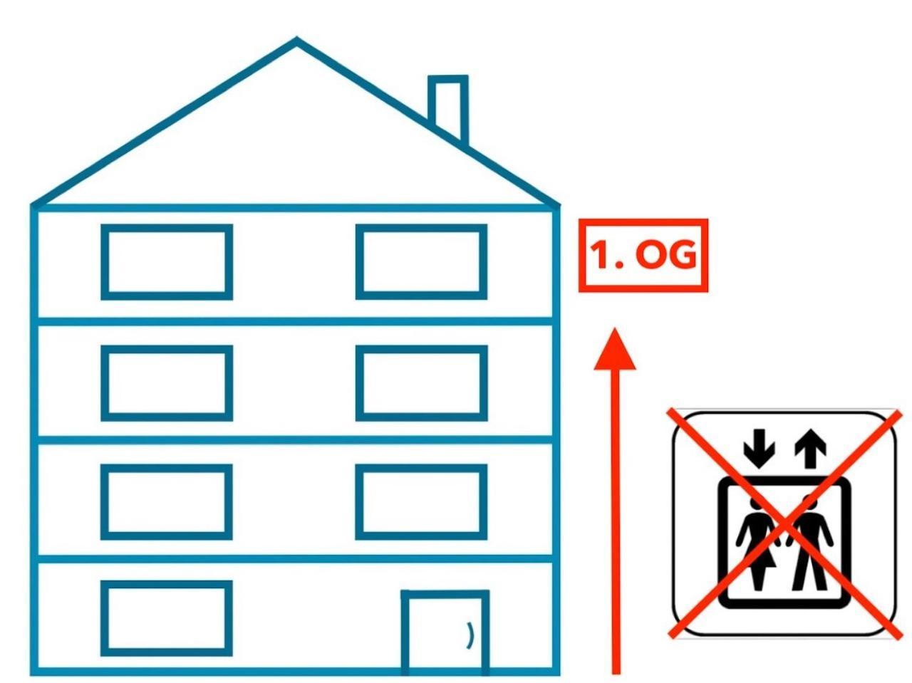 Schicke Wohnung In Stadtnaehe 뷔르츠부르크 외부 사진